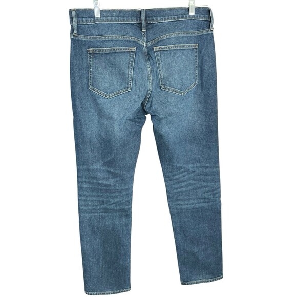 J.Crew Slim Fit Jeans in Signature Flex Dark Blue Mens 33x30 - Picture 5 of 11